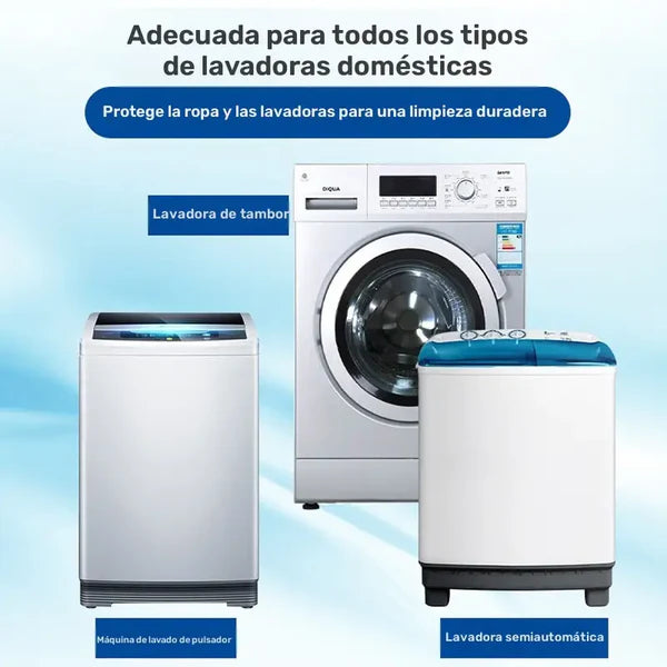 Pastillas para lavadora - Paga 8 y lleva 12 unidades por hoy